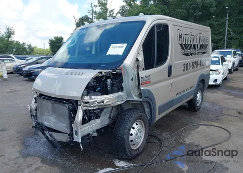 2018 Ram Promaster 1500 Low Roof 118 Wb from USA, damaged, VIN 3C6TRVNG9JE140392